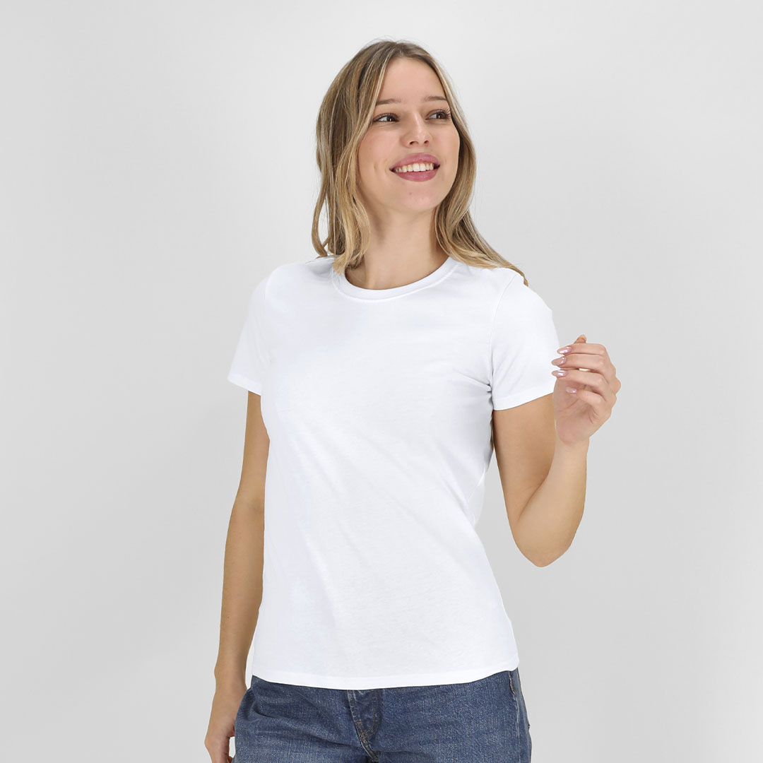 Camiseta Mujer Blanca "keya" WCS180