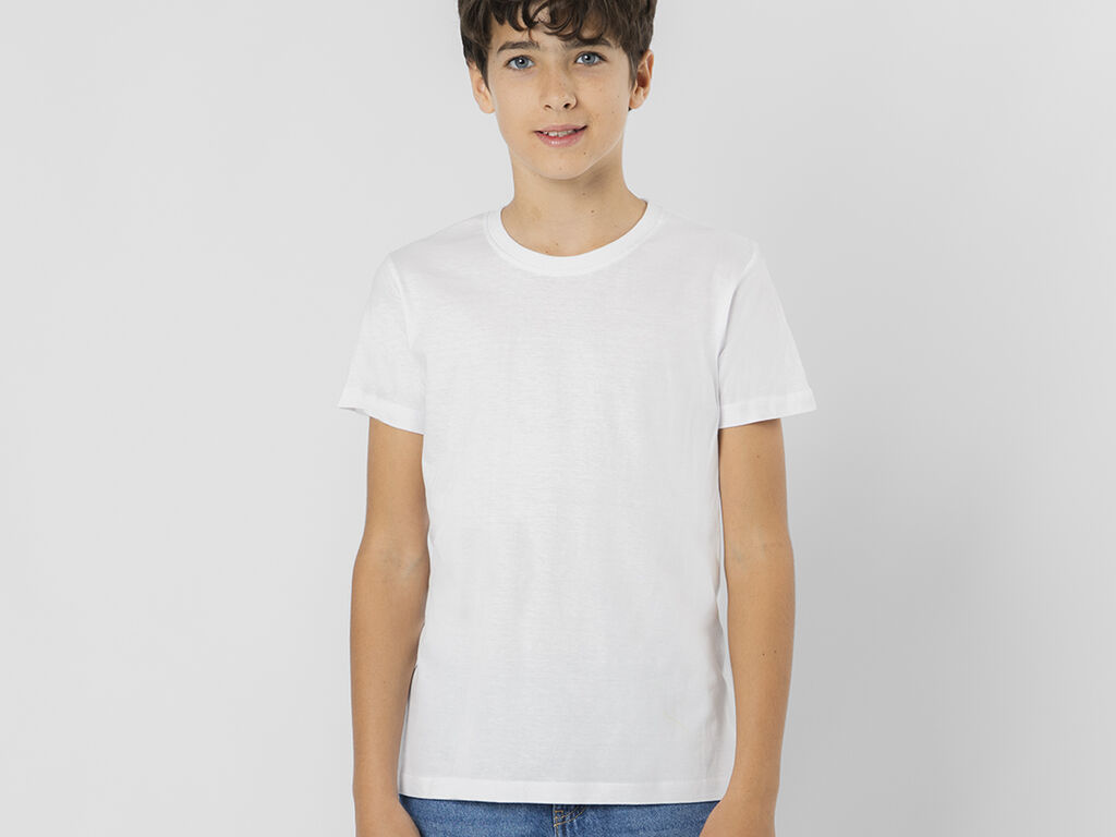 Camiseta Niño Blanca Seiyo