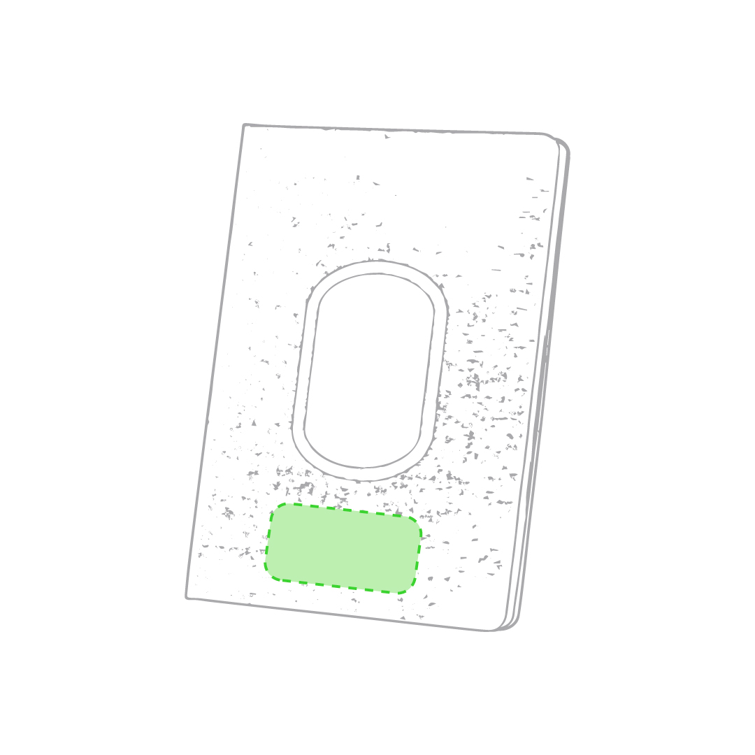 Zona de marcaje: Portada Zona Inferior