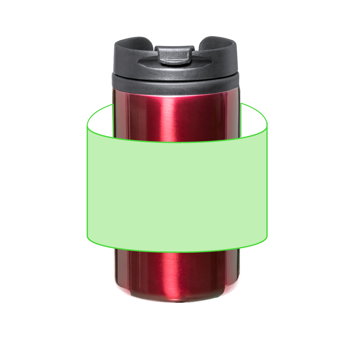 Zona de marcaje: Alrededor del vaso