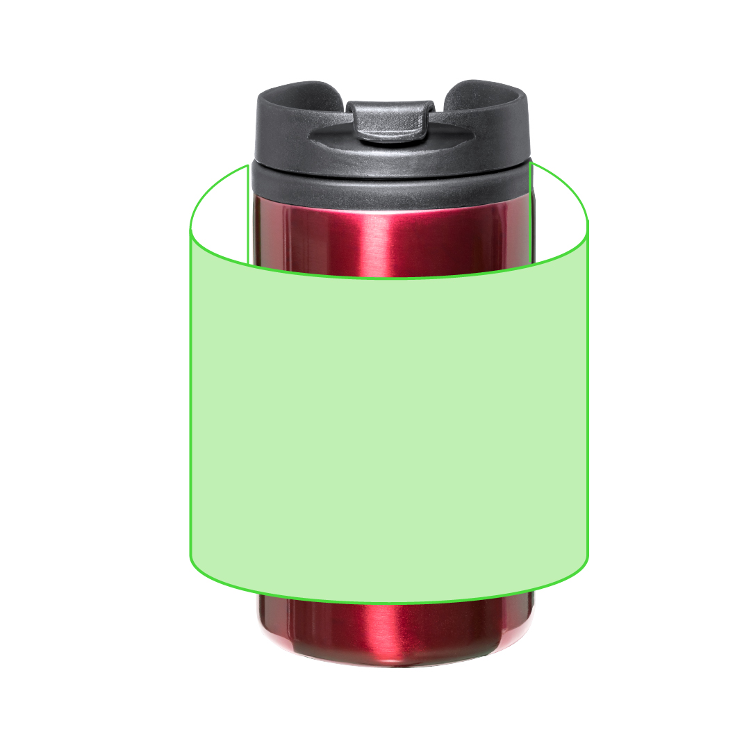Zona de marcaje: Alrededor del vaso