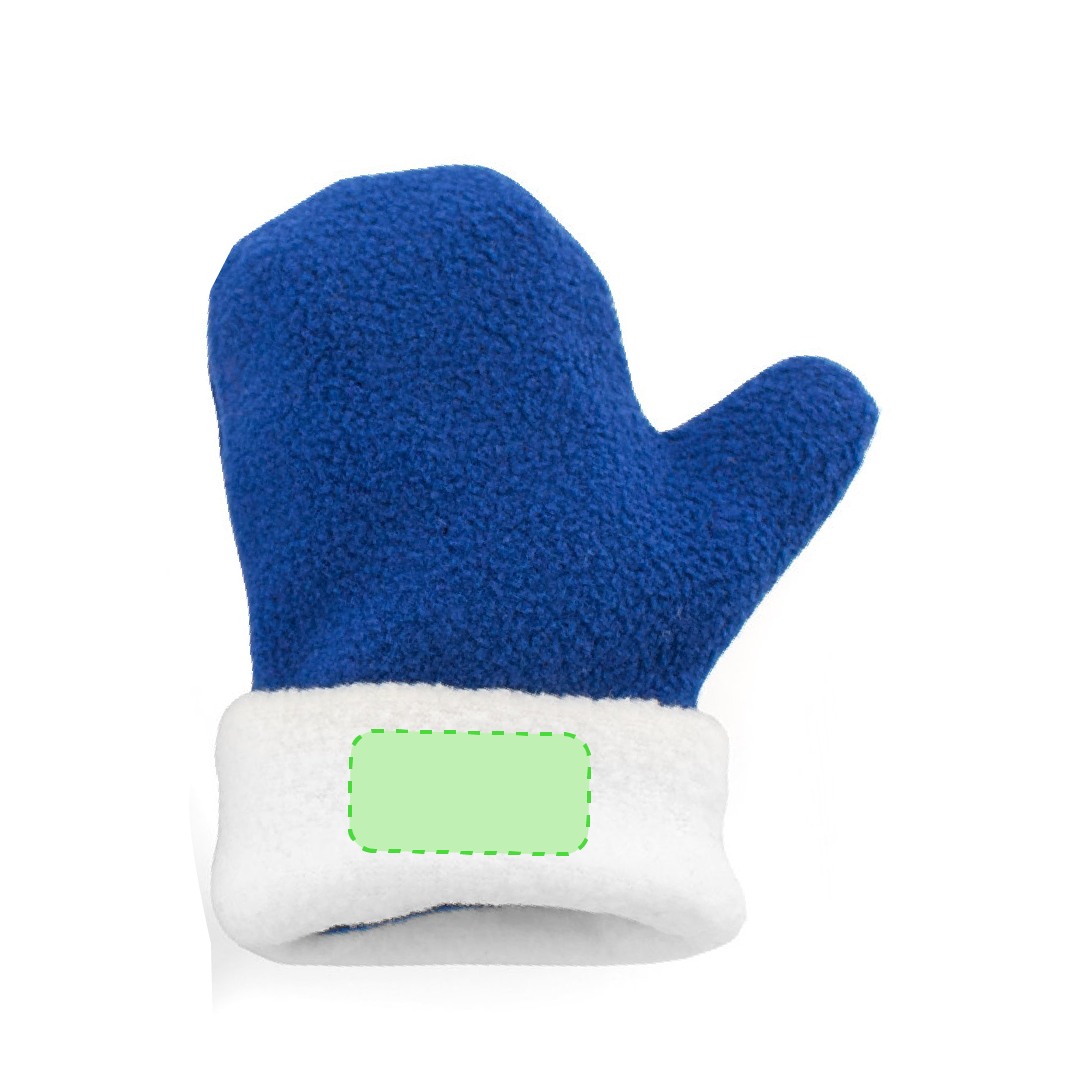 Zona de marcaje: Guante Izquierdo
