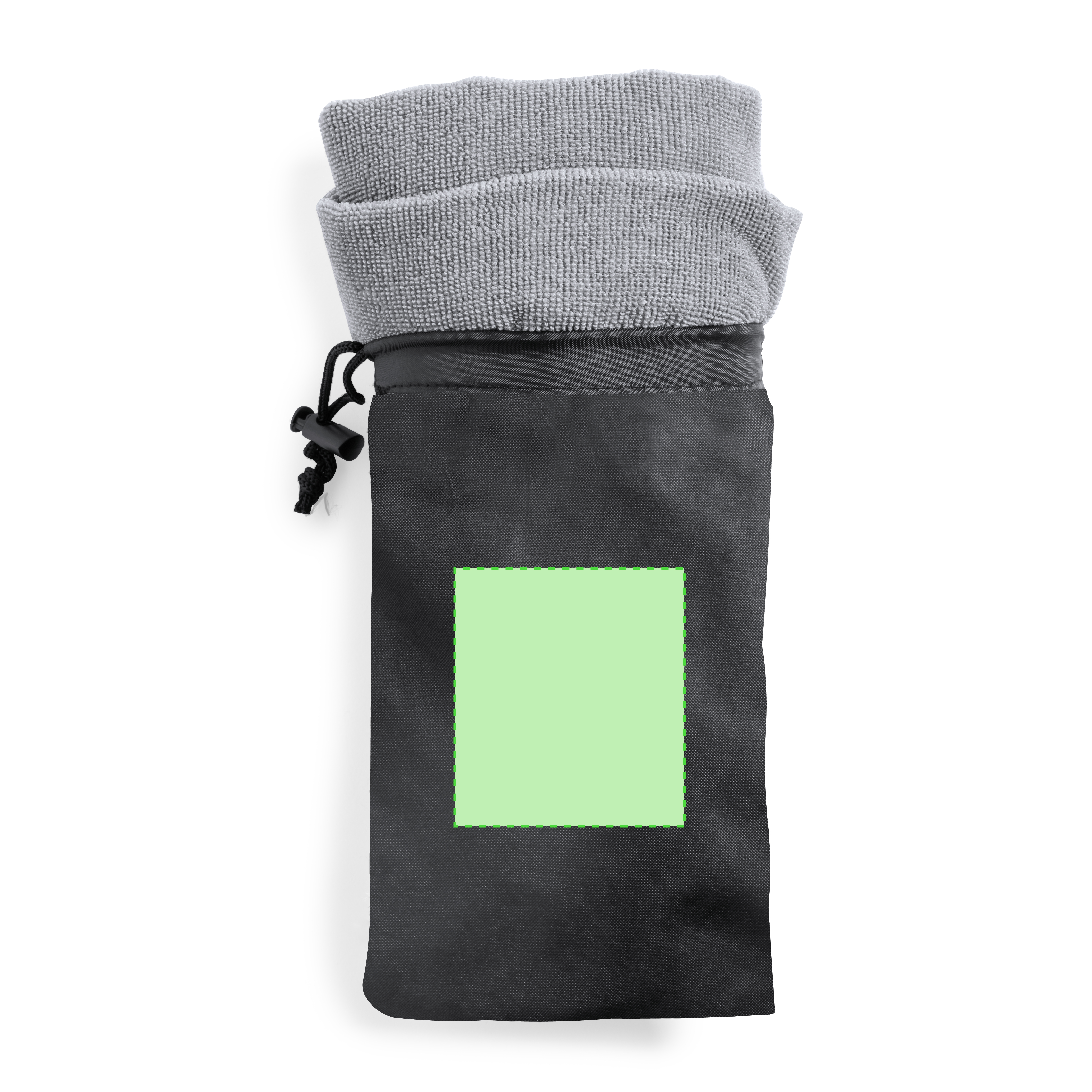 Zona de marcaje: Centrado en la bolsa
