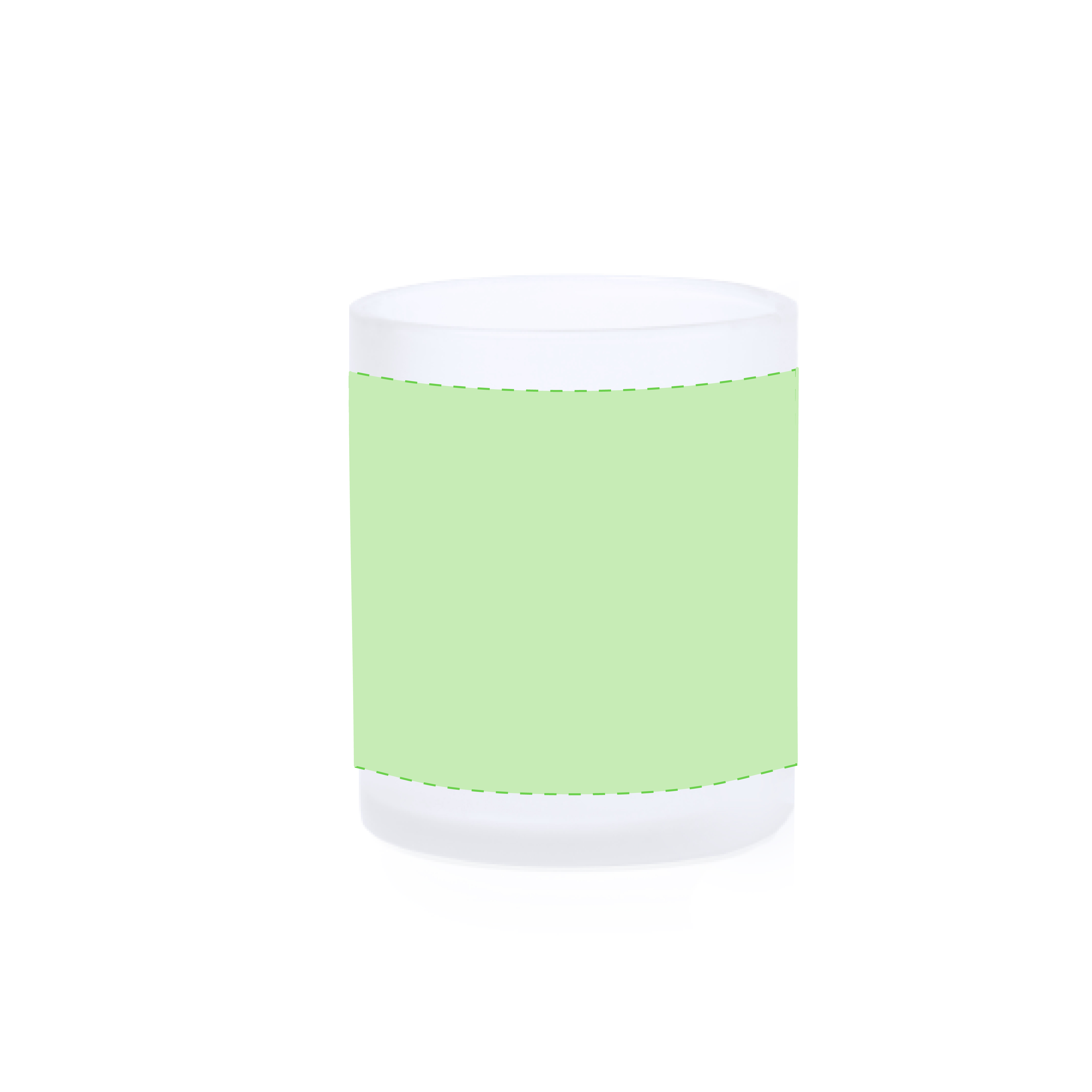 Zona de marcaje: Alrededor de la taza