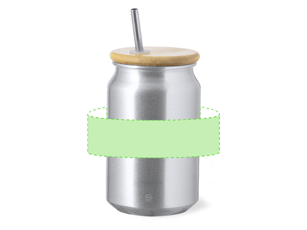 Zona de marcaje: Alrededor del vaso